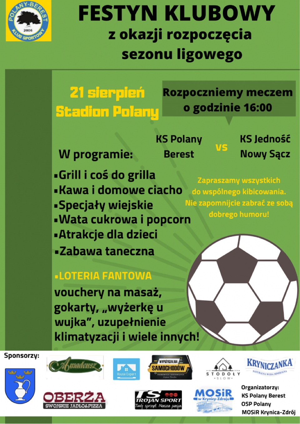 Festyn Klubowy plakat