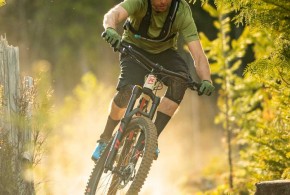 Zawody kolarskie MTB na Górze Parkowej