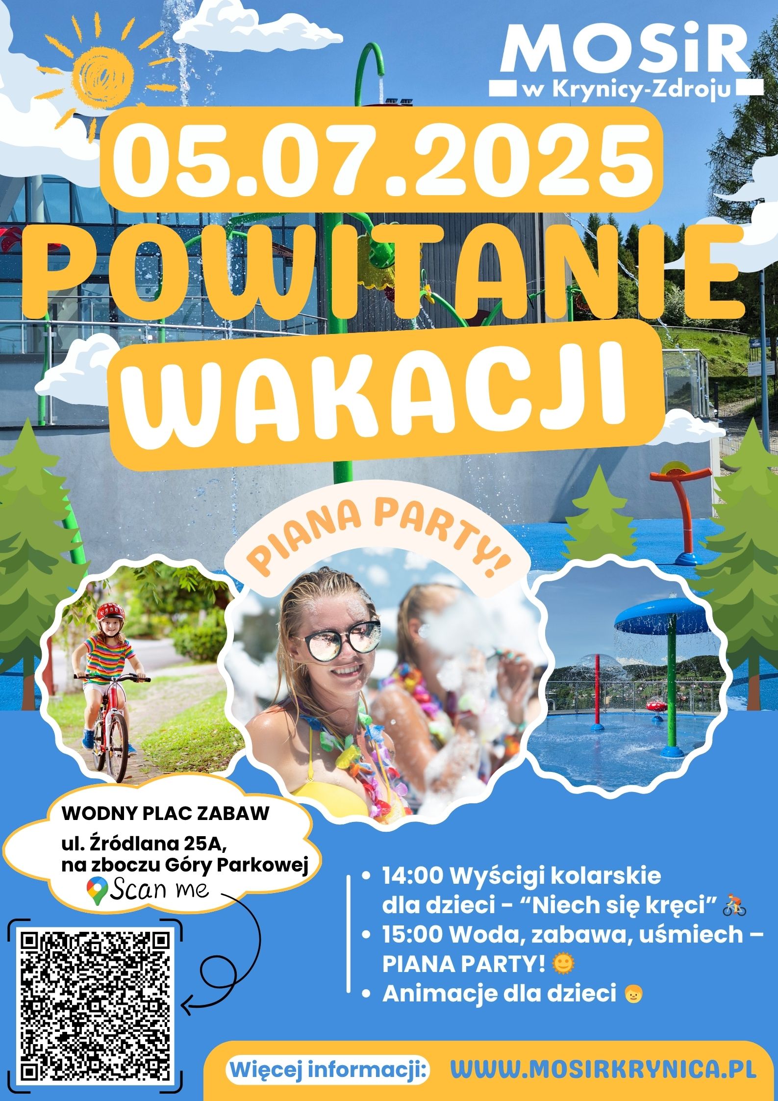 Plakat Wodny Plac Zabaw