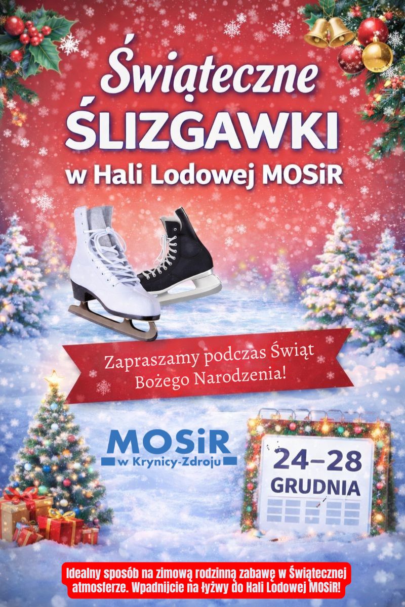Zapraszamy podczas Świąt Bożego Narodzenia!