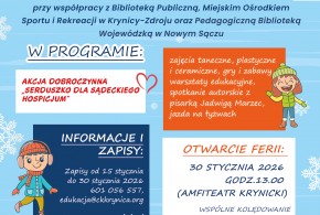 FERIE ZIMOWE "KRYNICA ZACHWYCA" 2026