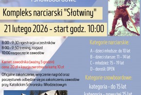 Narciarski i snowboardowy Puchar Frassatiego!