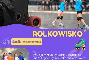 Weekendowe rolkowisko w Hali MOSiR Krynica-Zdr&oacute;j