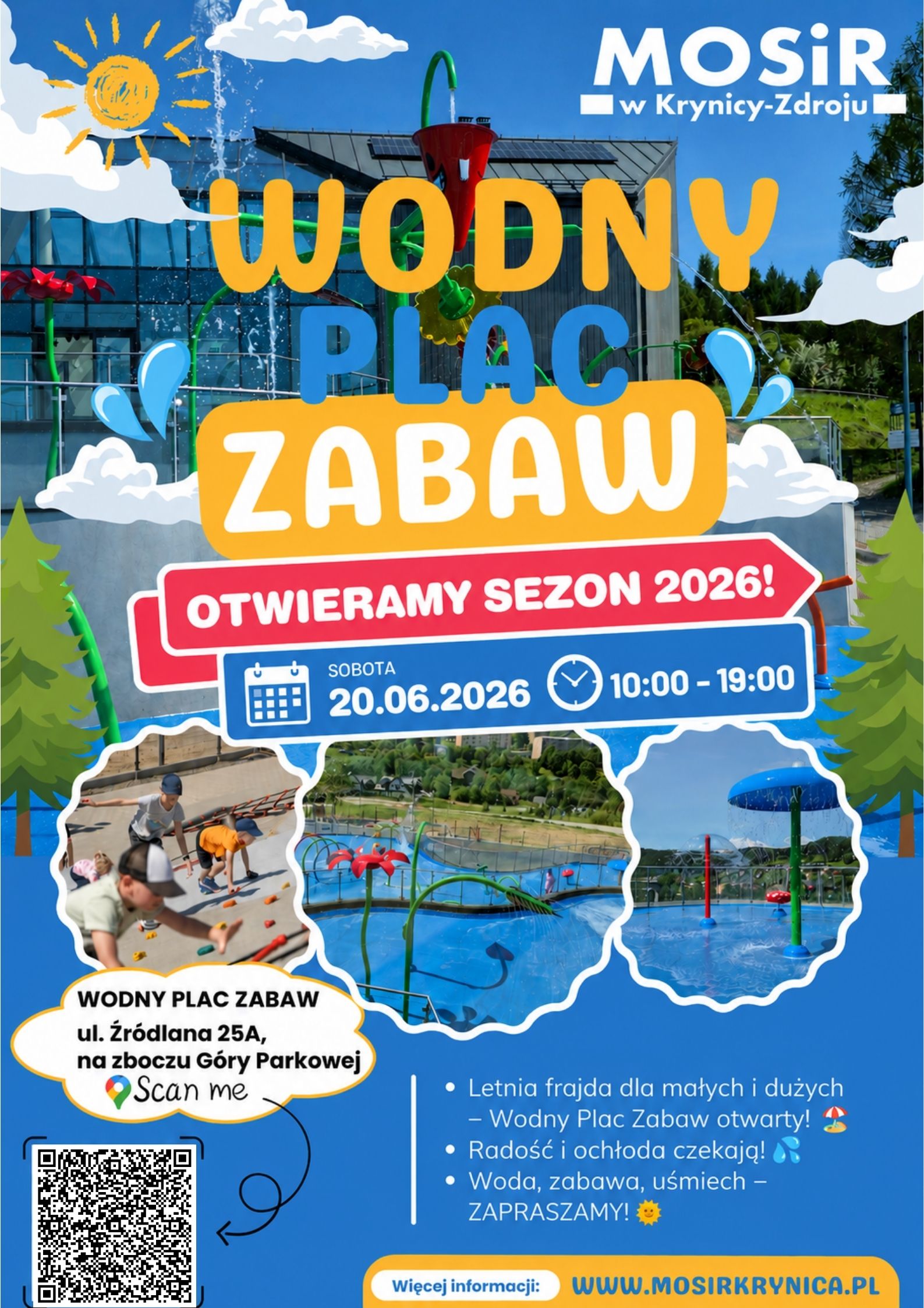 Plakat Wodny Plac Zabaw